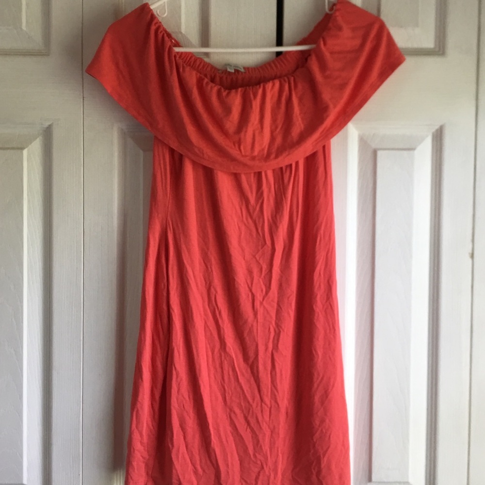 Off the shoulder dress